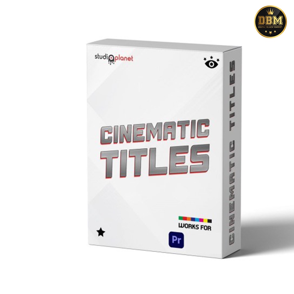 Studio Planet - CINEMATIC TITLES BUNDLE - Premiere Pro (MOGRT)