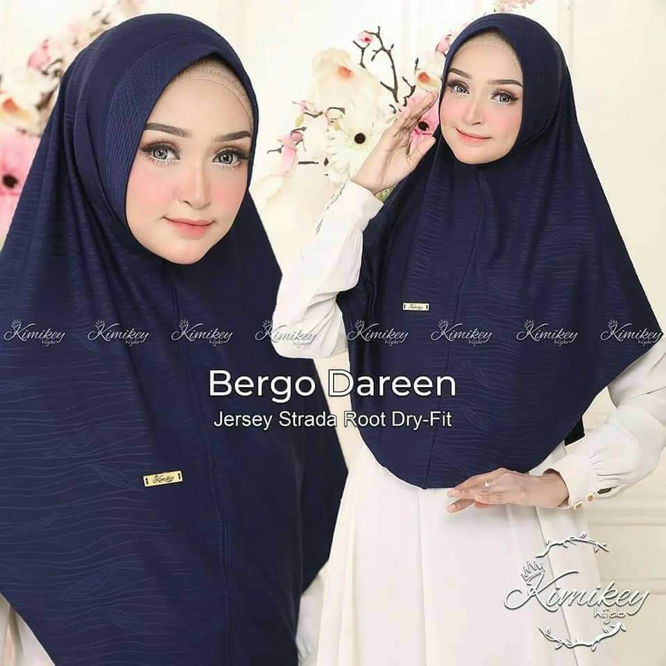 JILBAB INSTAN BERGO DAREEN KIMIKEY  JERSEY STRADA