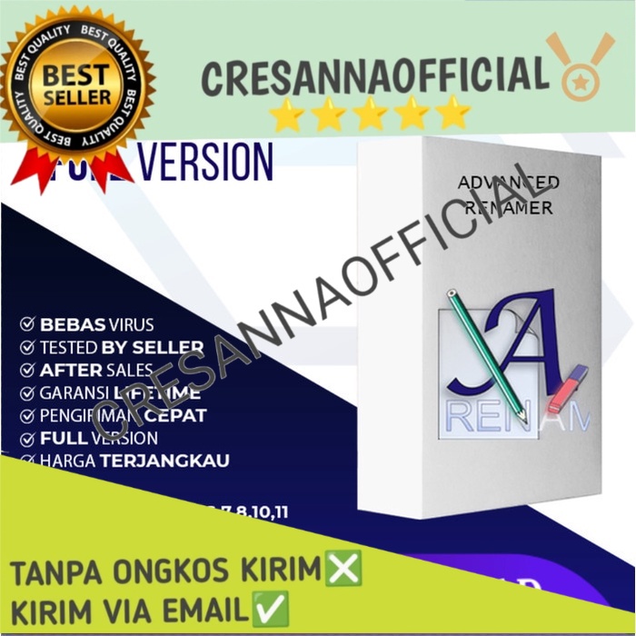 Terbaru Software Rename Folder & Files: Advanced Renamer 3.88 [WIN] Full version