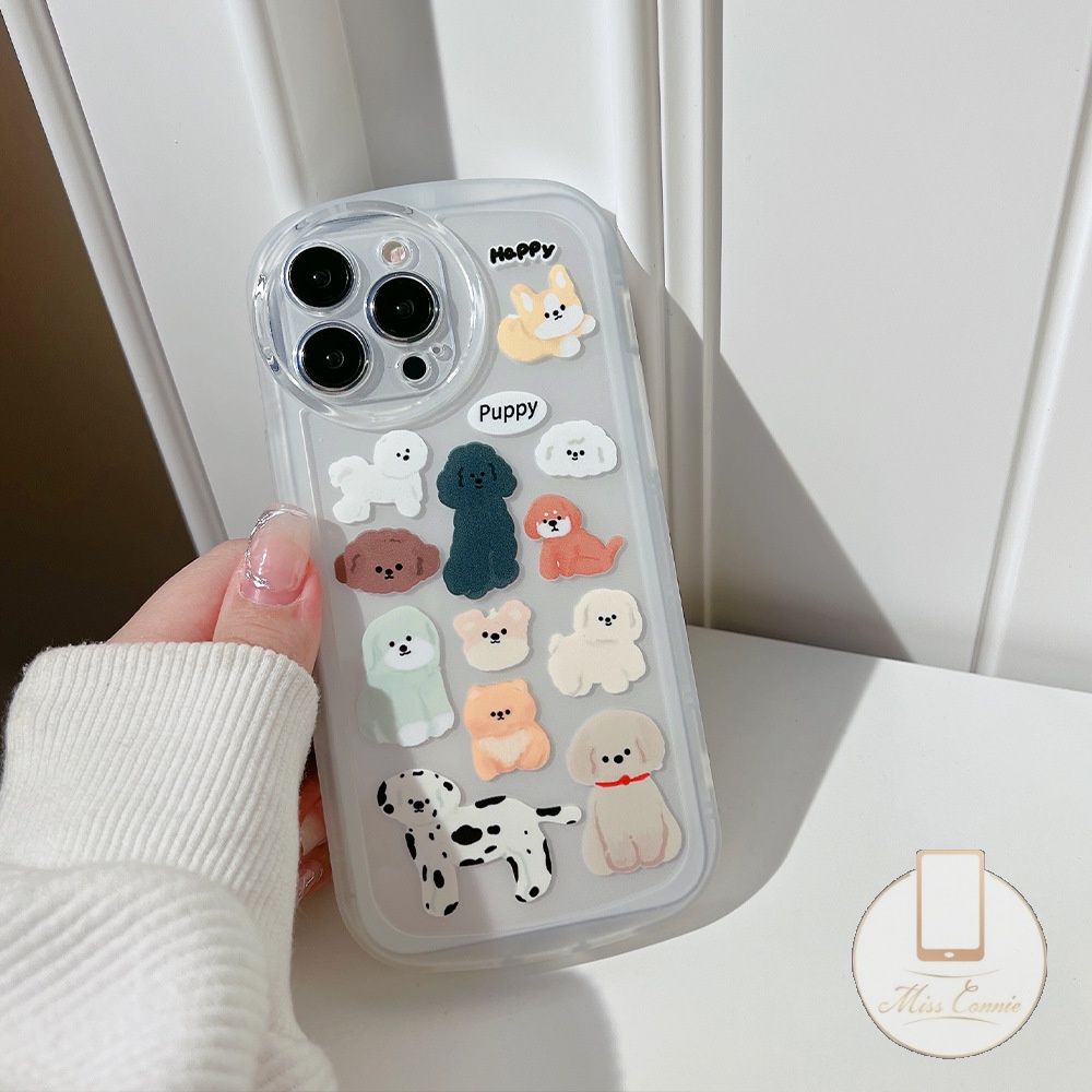 Casing Softcase Realme C31 C25s C25Y C25 C12 C11 C35 9i 6i 5i C3 C15 C21Y C20A 5 5s C1 Shockproof Motif Anak Anjing