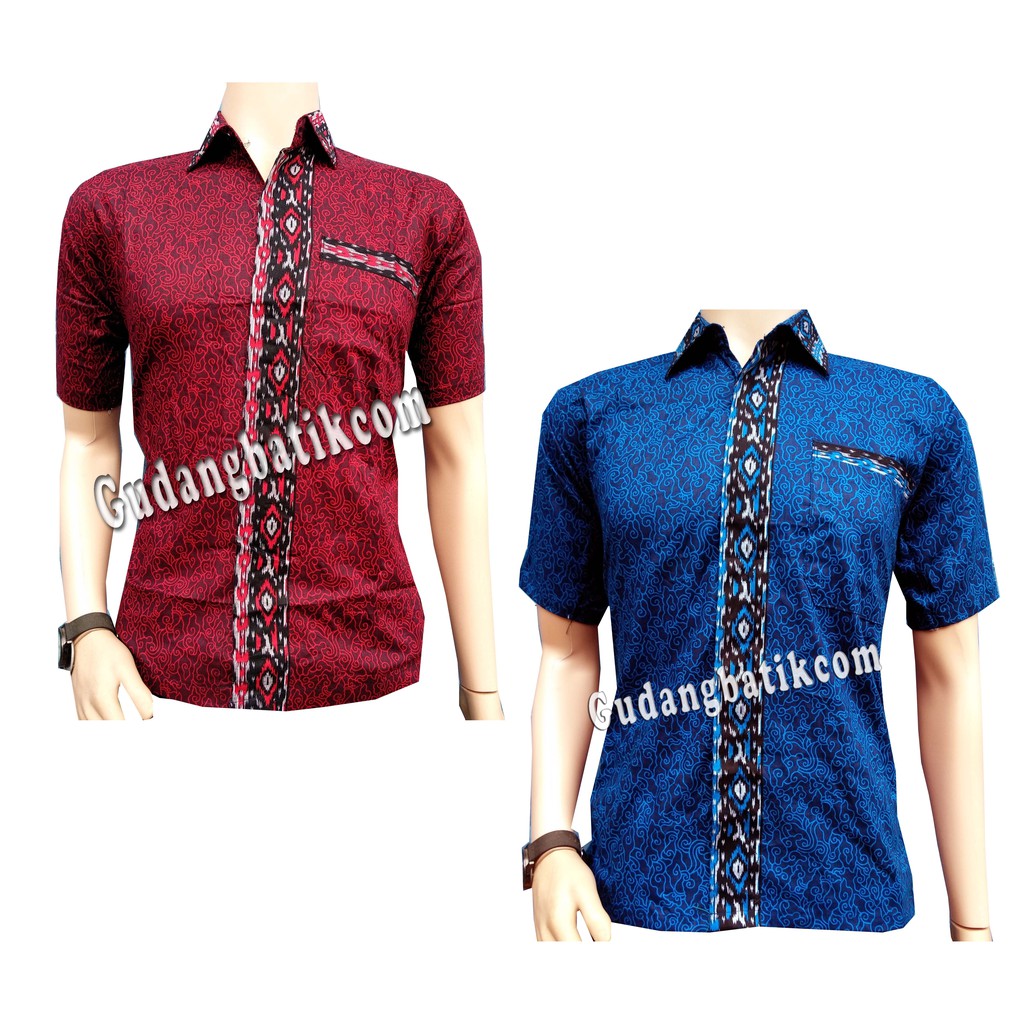 KEMEJA BATIK PRIA | Gudangbatikcom | Batik Mega