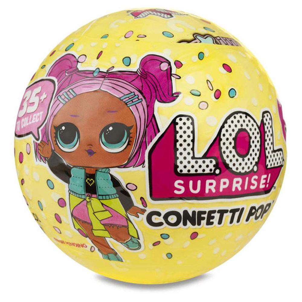 lol surprise pop confetti