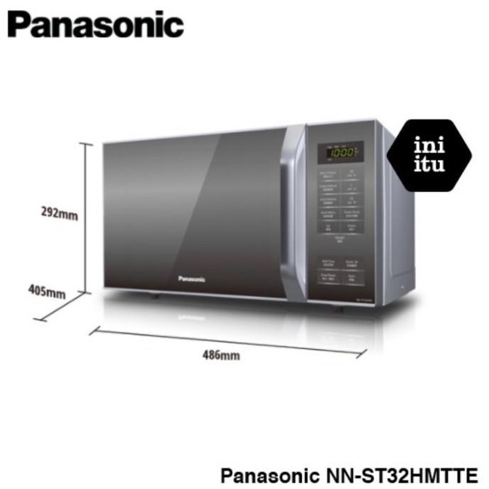[ Panasonic ] Microwave Panasonic NNST 32 HMTTE - 25 L - Low 450 Watt