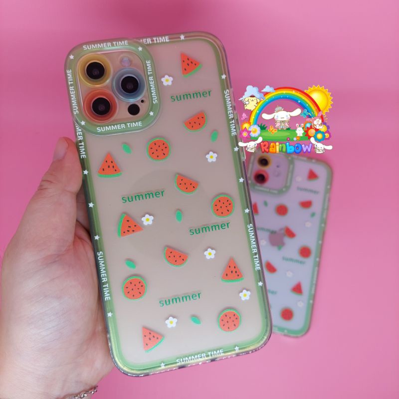 WATERMELON PHONE CASE HP IPHONE 11 12 PRO PROMAX CARD CASE KPOP PHOTOCARD PC MARK NCT 127 DREAM WAYV