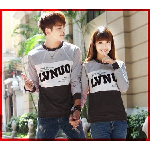 [Cp T-SHirt LVNUO CL] couple baju babyterry varian warna