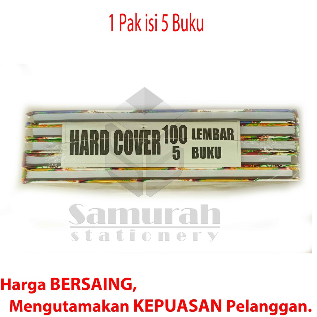 Buku Hard Cover Sukhoi Quarto isi 100 lembar / Ukuran Kuarto / Buku Akutansi Laporan Kwarto A5-6