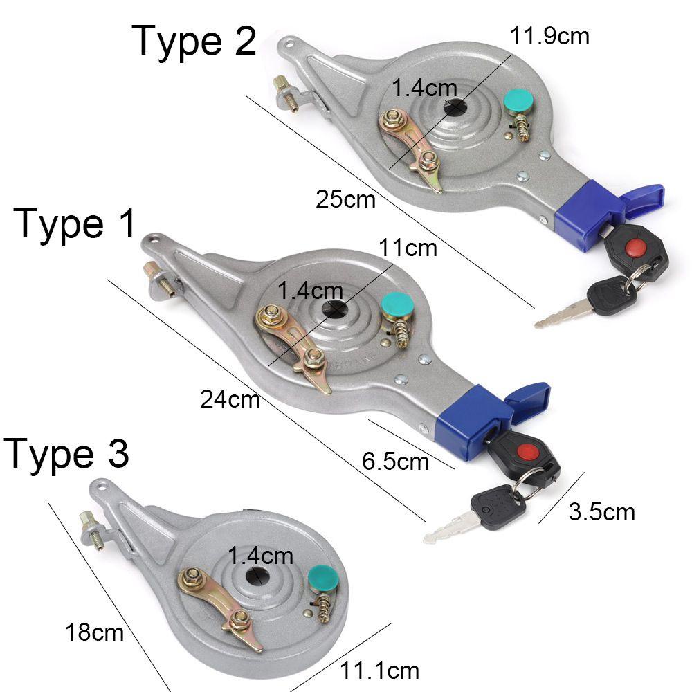 R-FLOWER Rakitan Rem E-Bike Awet Tipe90 /100 Aksesoris Sepeda Listrik Anti Maling