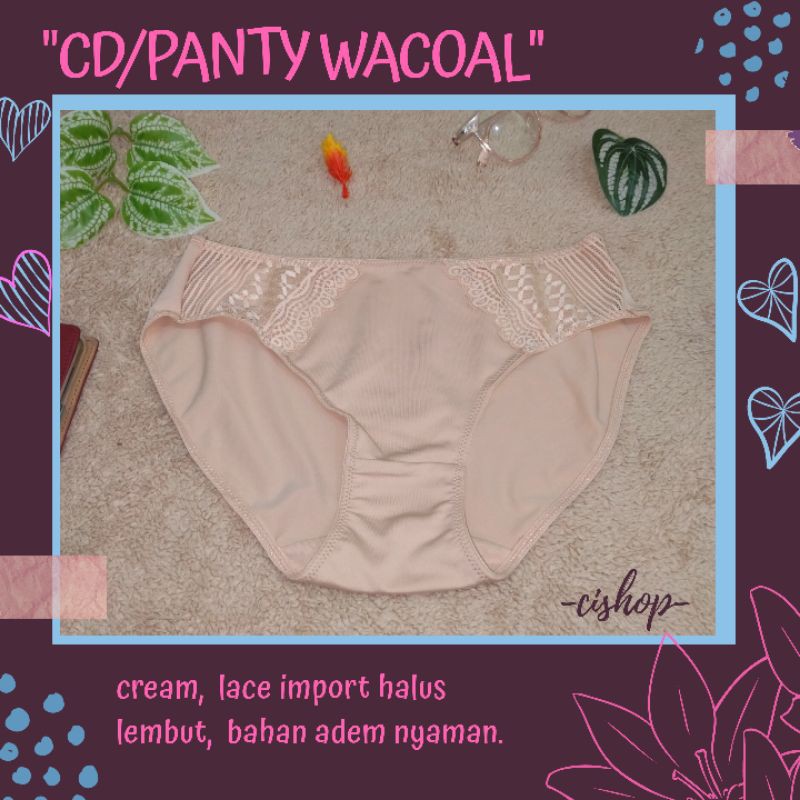 SALE  CUCI GUDANG  CD/PANTY WACOAL, CUTTING LABEL, NEW.