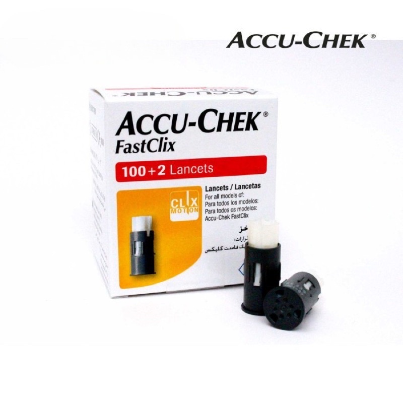 lancet Accucheck guide isi 100+2