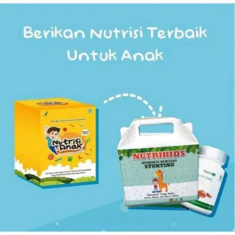 VITAMIN NUTRISI ANAK NUTRIKIDS Cegah Stunting 1-12 tahun NUTRIKIDS