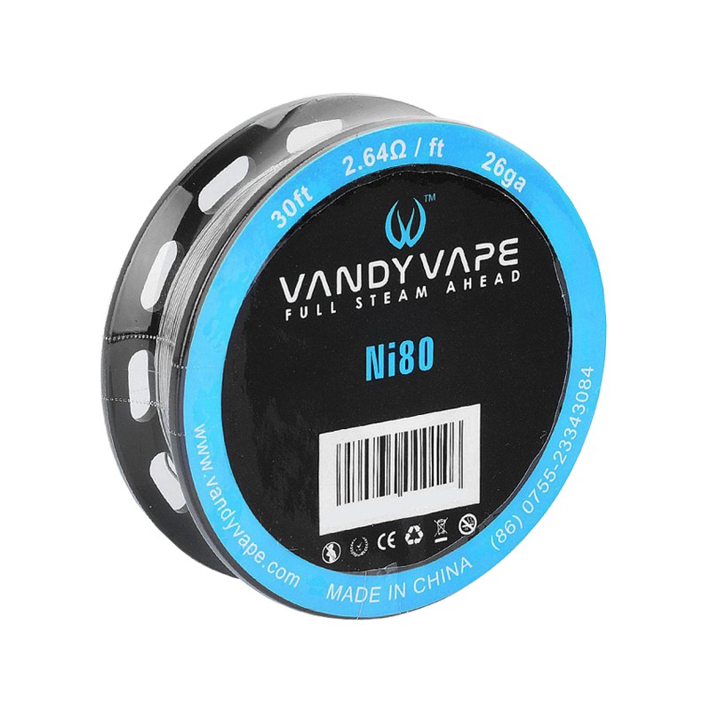 Vandy Vape Wire Pure Nickel 26 GA 30 Feet [9.15 Meter]