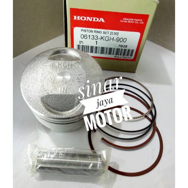 PISTON SEHER HONDA SONIC  STD 50 100 150 200 250 300.350 400 Honda made in thailand