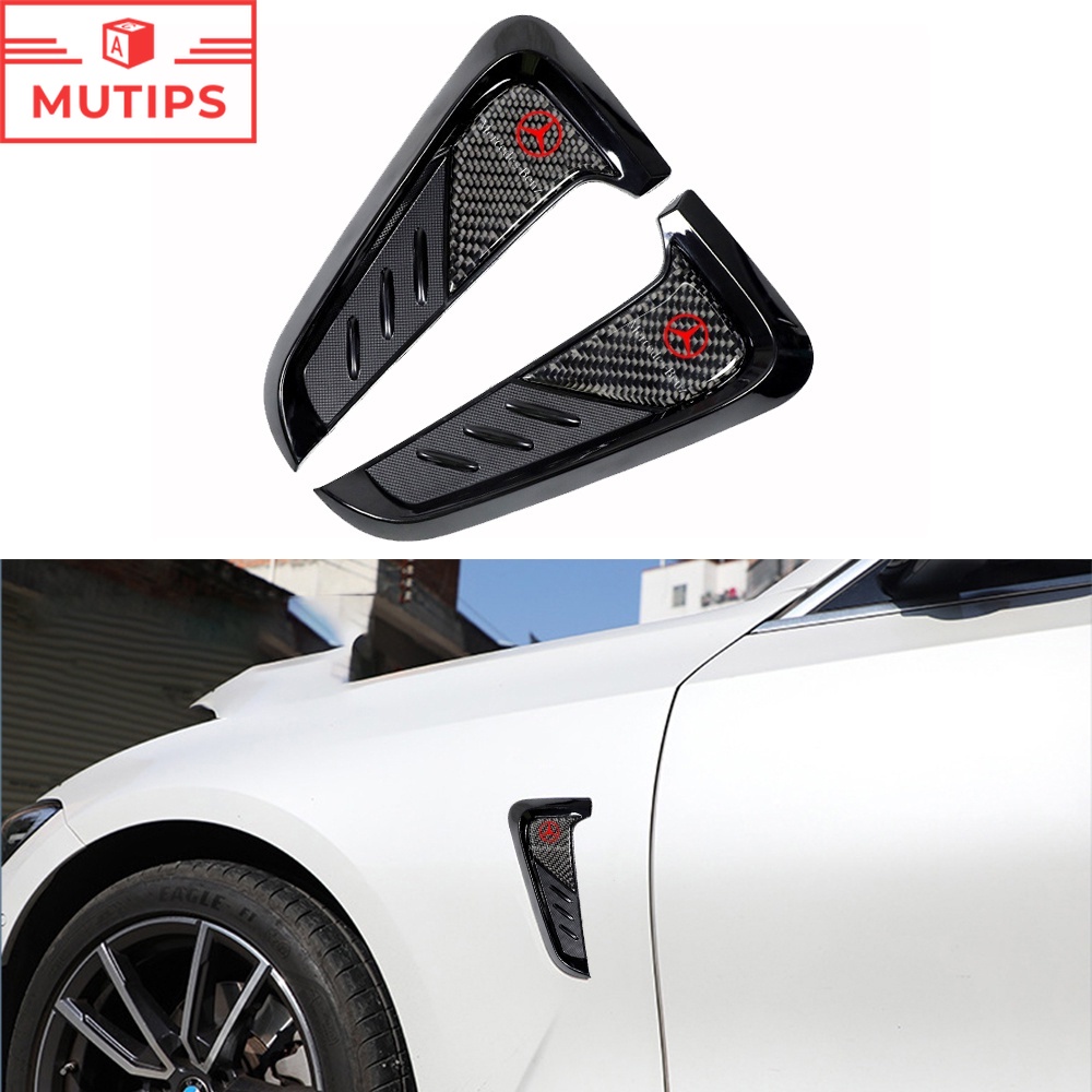 2 Pcs Sticker Fender Samping Mobil Mercedes Benz W207 W211 W205 W212 W204 W220 W206 W124 W213 W218 W22