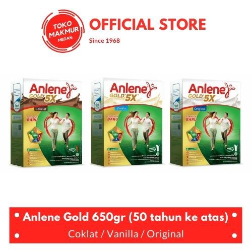 ANLENE GOLD 640GR ( USIA 50 TAHUN KE ATAS )