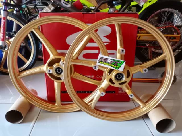 VELG RACINGBOY SATRIA F GOLD SP522