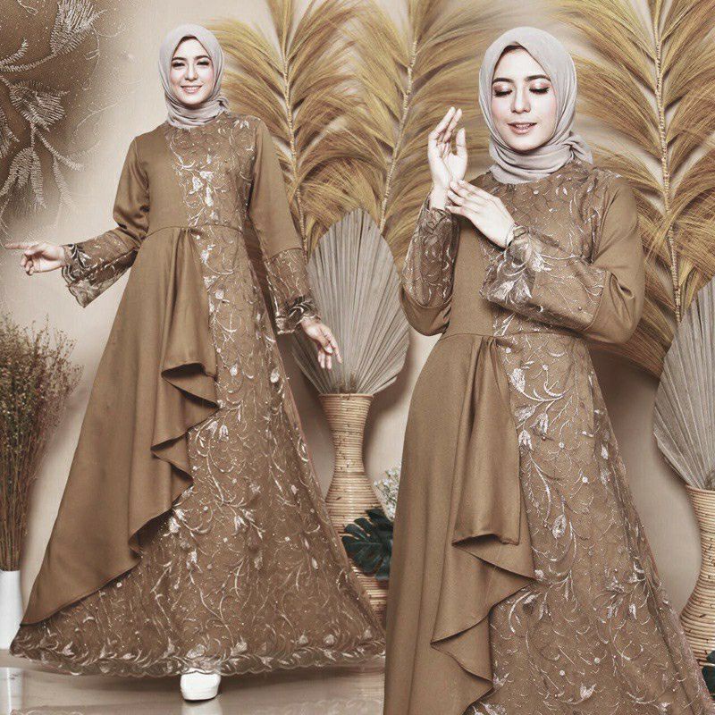 ! New Product ! GAMIS MUSLIM INDAHLLA / S-M L XL XXL XXXL / BRUKAT TILE/ PREMIUM/ KONDANGAN/ SERAGAM/ JUMBO / MURAH MERIAH