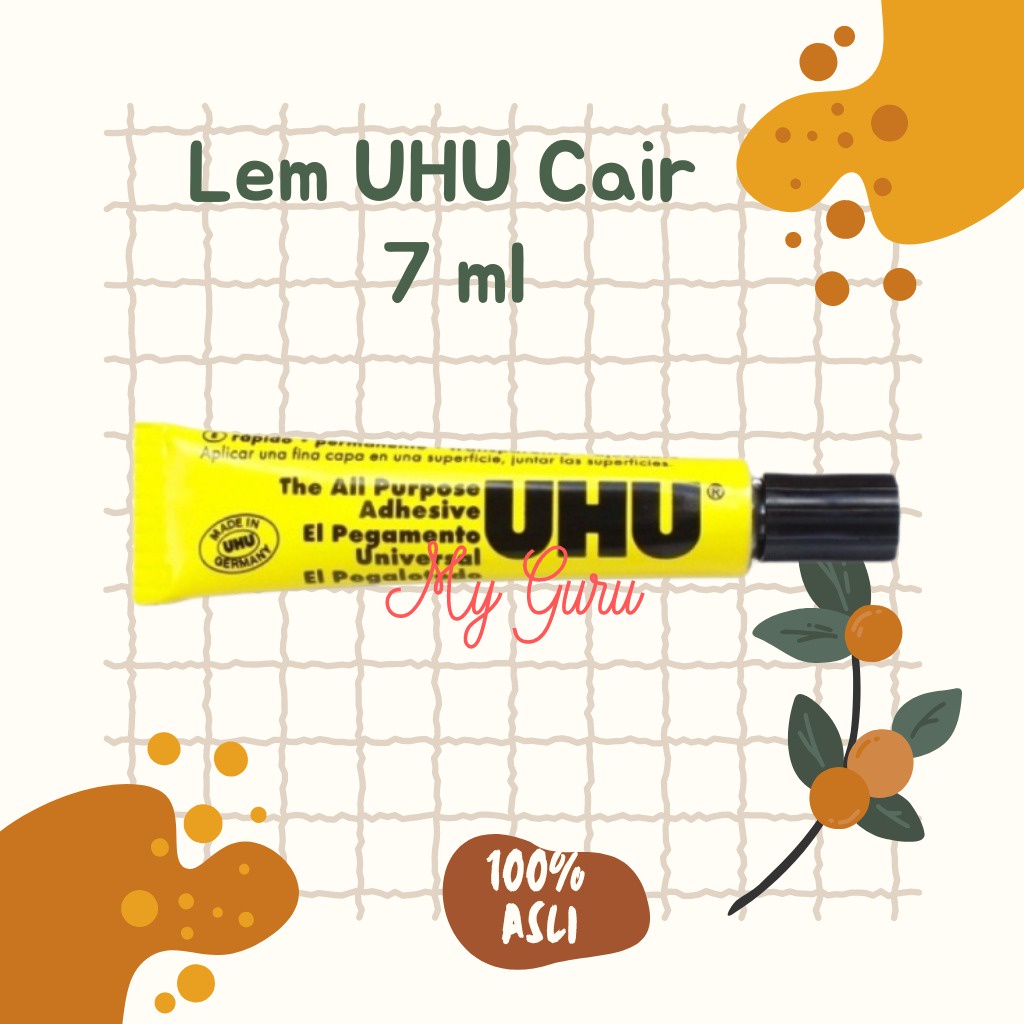 

[PCS] LEM UHU CAIR KECIL 7 ML