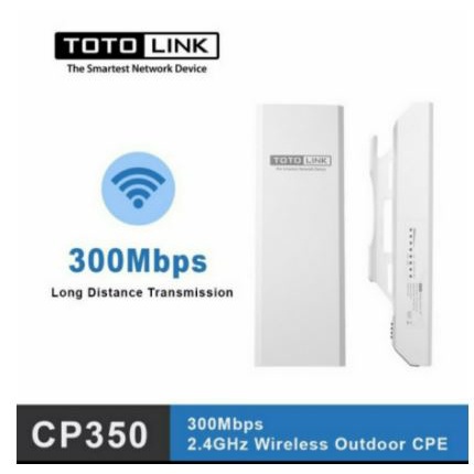 TOTOLINK CP350 300Mbps 2.4GHz Wireless Outdoor / CP 350 / CP350