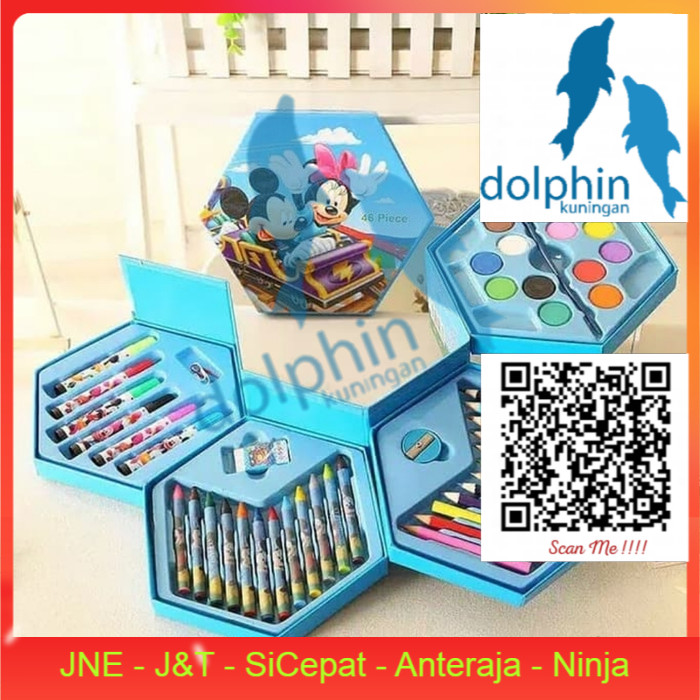 

crayon anak set 46 pcs