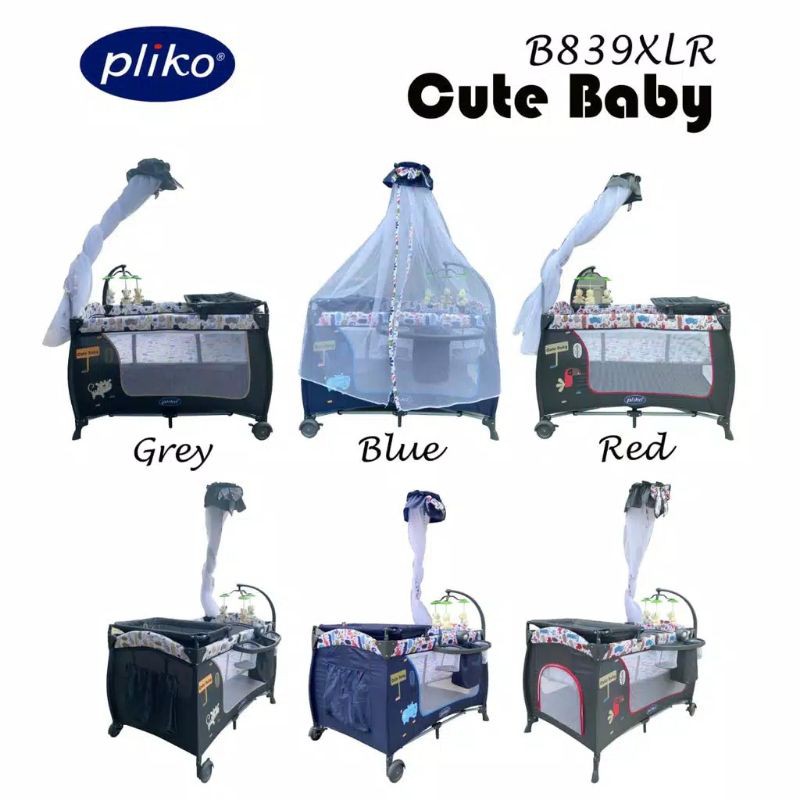 Pliko Baby Box 839 Cute Baby Cot Bayi