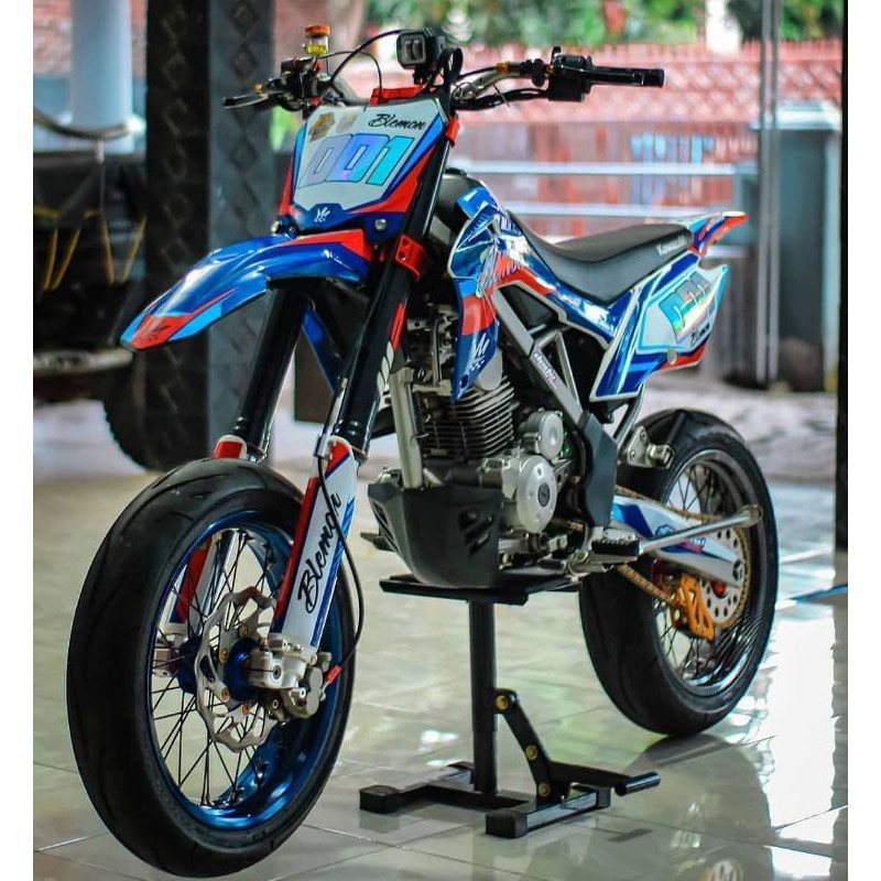 (COD) DECAL STIKER KLX D TRACKER COSTUM HOLOGRAM