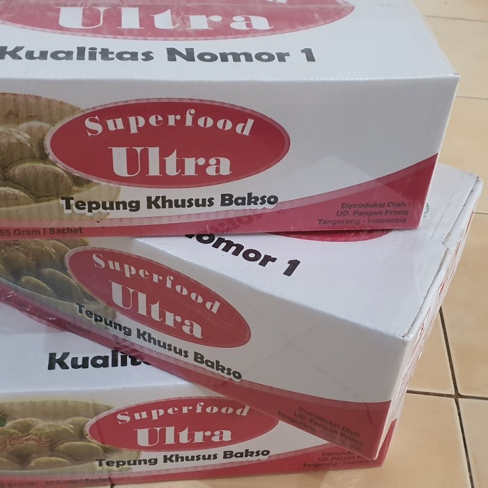 

BISA COD SUPERFOOD ULTRA kualitas nomor 1 tepung khusus bakso