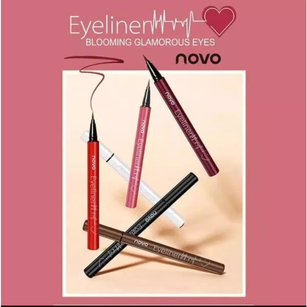 RCS✅ NOVO eyeliner glamorous waterproof Eyeliner novo EXP 2026-2027