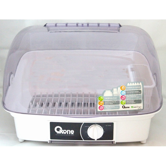 Oxone OX-968 Dish Dryer Ox 968 Alat Pengering Listrik Piring Rak Steril Botol Gelas Mangkuk Sendok