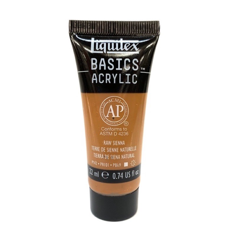 

Cat Acrylic Liquitex Basics 22ml Raw Sienna