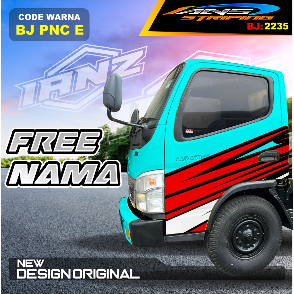 STIKER VARIASI PINTU TRUK FUSO RAGASA / DECAL PINTU DUMTRUK  / STIKER MOBIL TRUK / STIKER PINTU TRUK KEREN