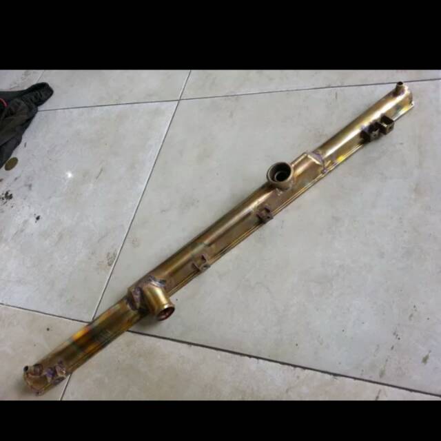 Upper tank radiator CRV lebar soder