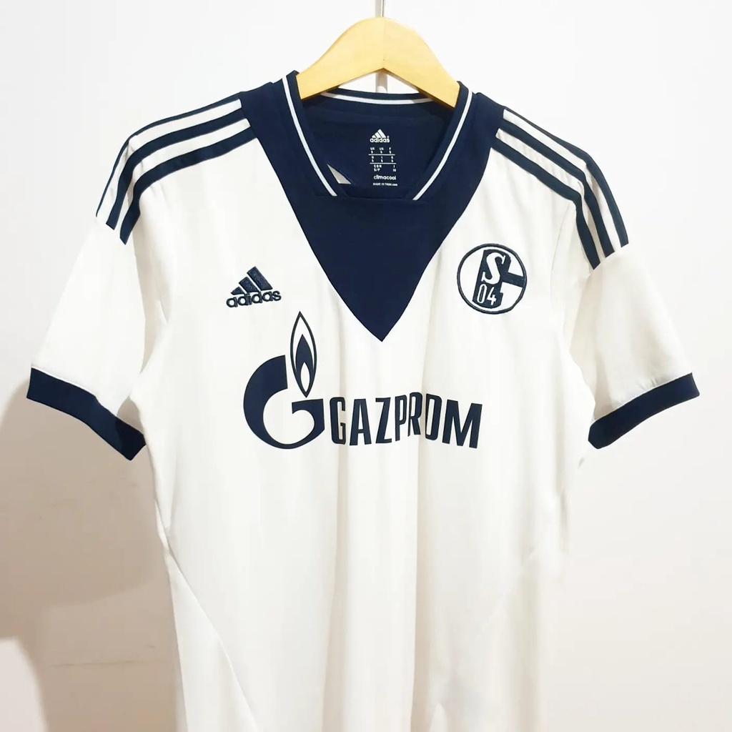 Jersey Schalke 04 2013-2015 Away Size S Baju Bola Germany Jerman Bundesliga