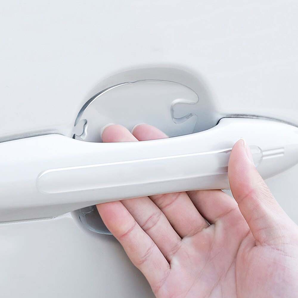 Stiker Strip Pelindung Handle Pintu Mobil Anti Benturan / Gores