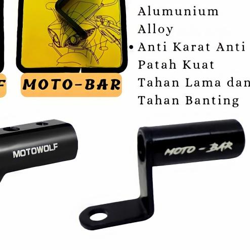 GUB P10 - Holder GUB P10 - Phone Holder HP motor GUB Alumunium Alloy - Hitam, Holder