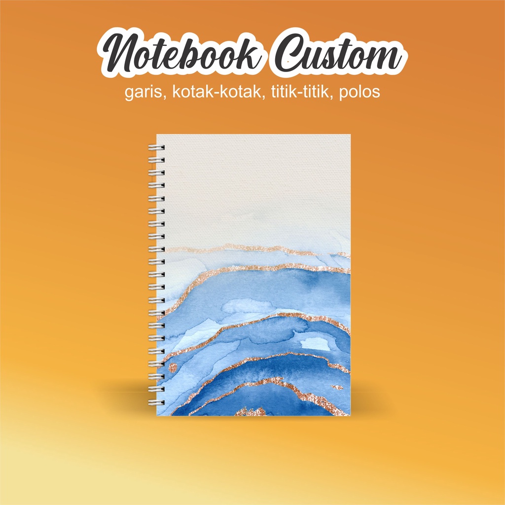 

NOTEBOOK A5 CATATAN/JURNAL BOOKPAPER GRID/KOTAK2#DOTTED/TITIK2#BLANK/POLOS V.8