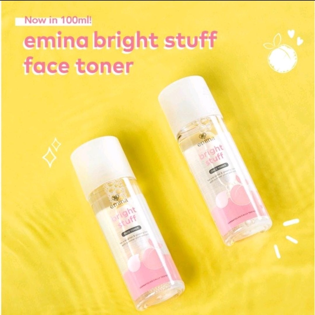 BPOM Emina Bright Stuff Face Toner 100 ml