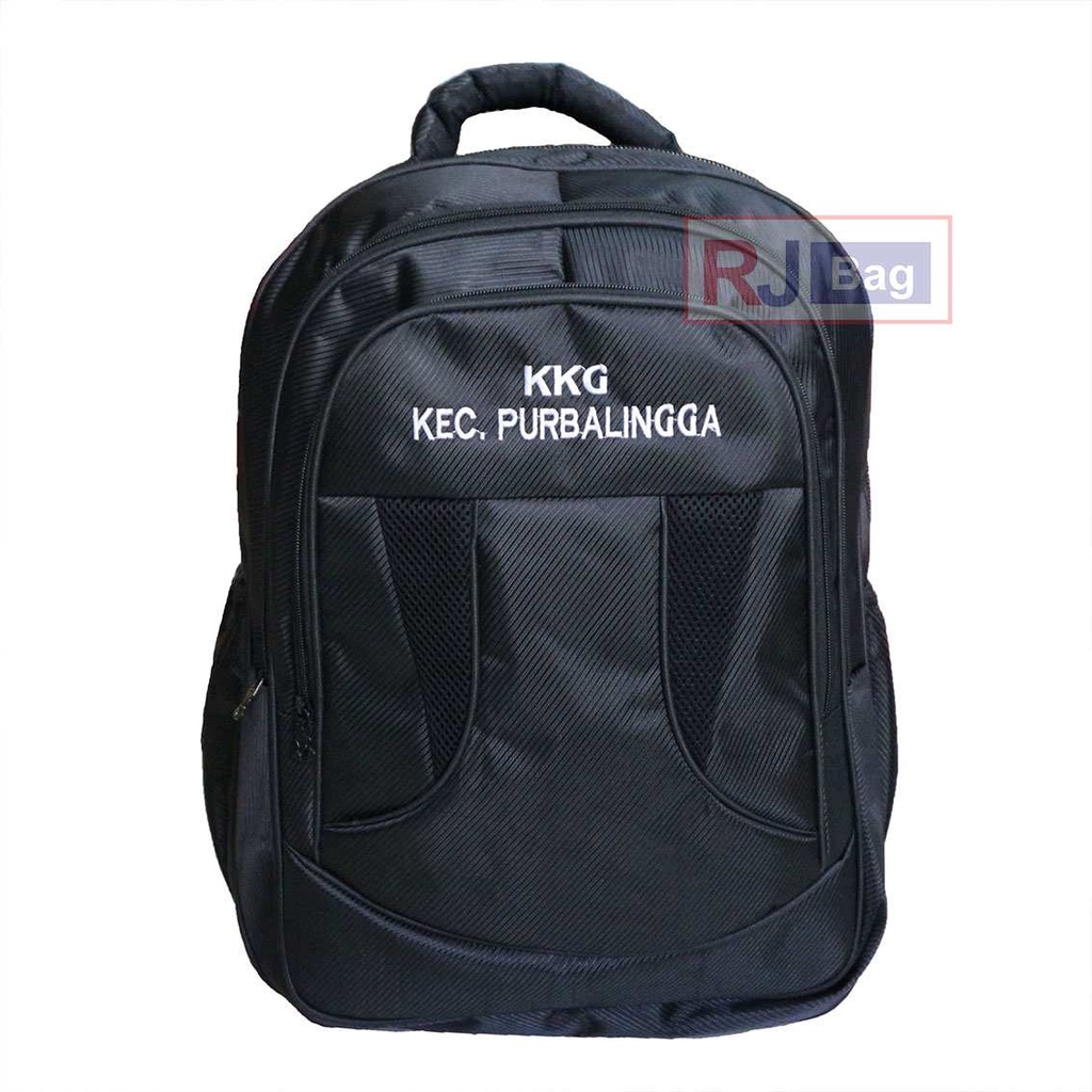 Tas Grosir Seminar KKG Kecamatan Purbalingga Backpack Custom Ransel Bordir Kerja Grosiran Termurah