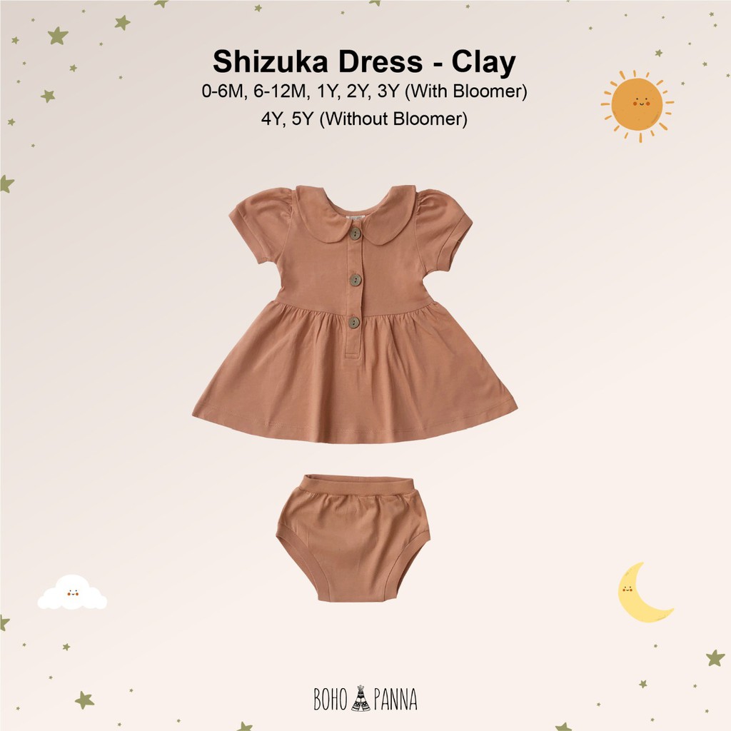 BOHOPANNA Shizuka Dress 4 - 6 Years Dress Anak Lucu P10 CBKS