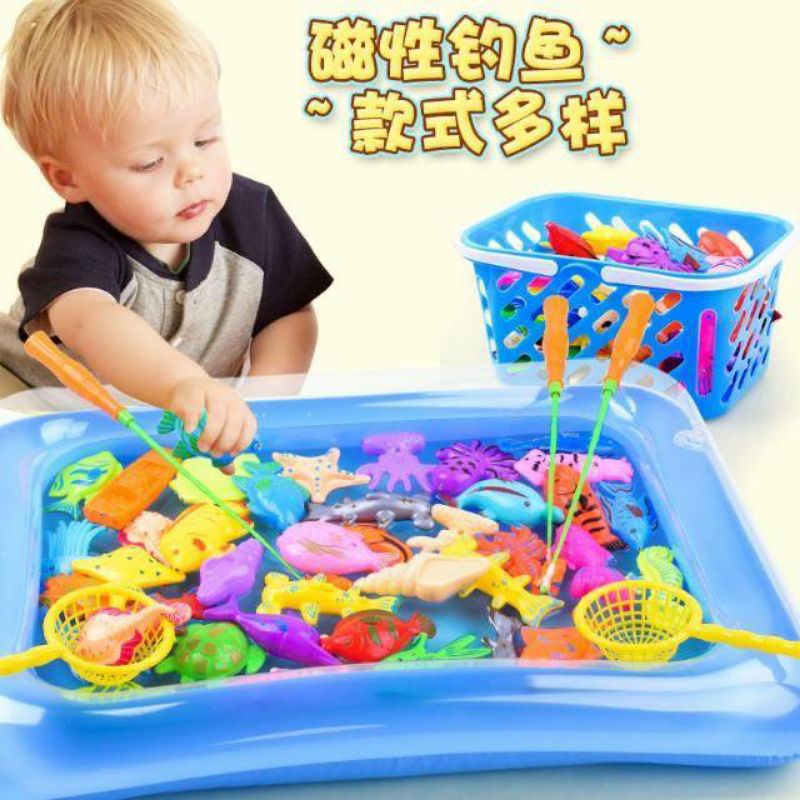 Mainan Ikan Pancing | Mainan pancingan ikan untuk anak | Kolam ikan pancing