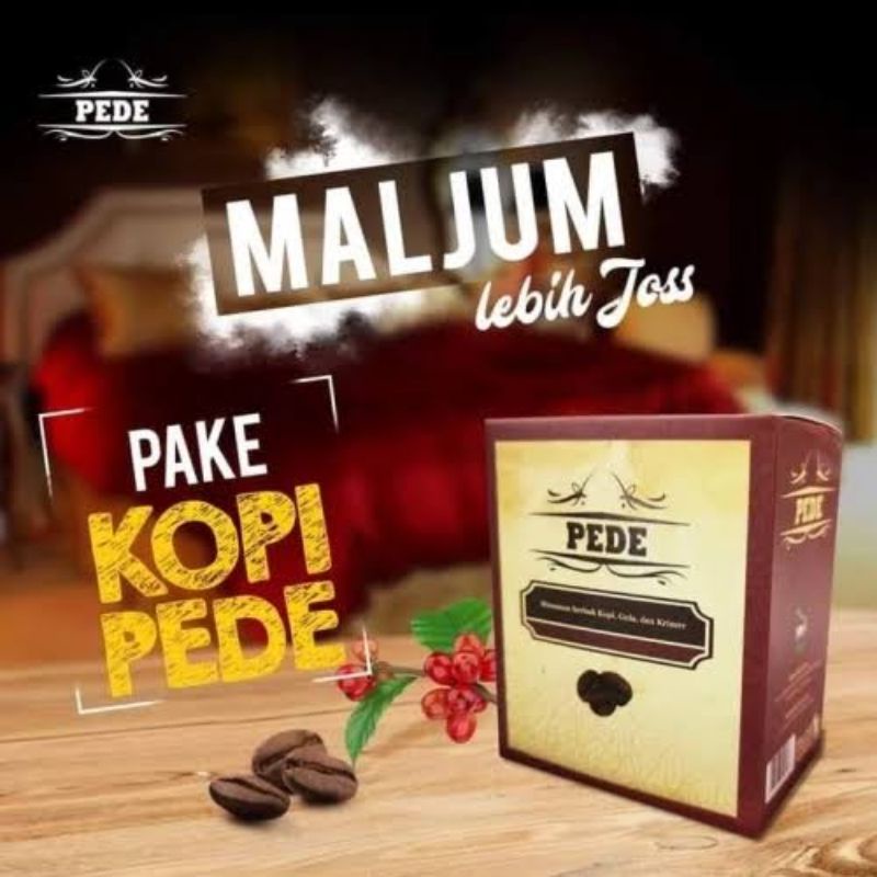 

Kopi Pede Kuat dan Tahan Lama 1box isi 5sachet