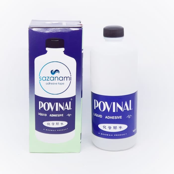 

LEM POVINAL 113. 500 ml lem cair untuk lem kertas SLIME