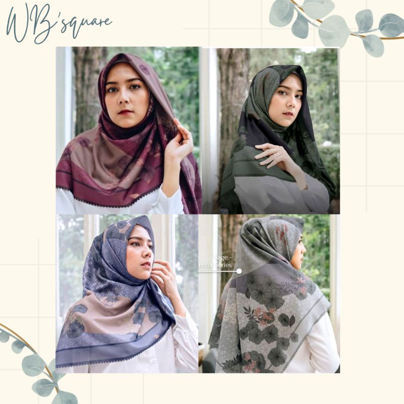 NEW JILBAB HIJAB VOAL MOTIF SYAR'I 130X130 PREMIUM SQUARE LASERCUT KERUDUNG SEGI EMPAT-1