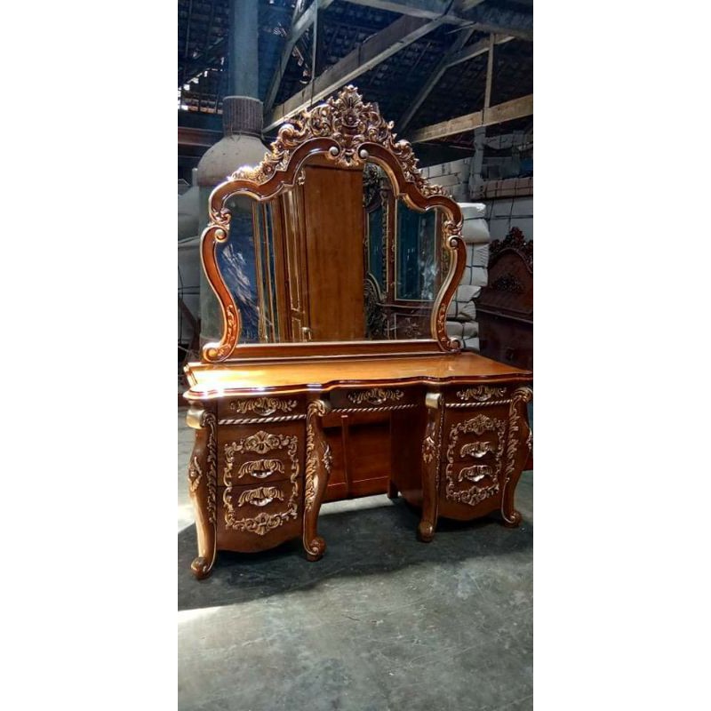 Tolet/ Meja Rias Ukir Jepara