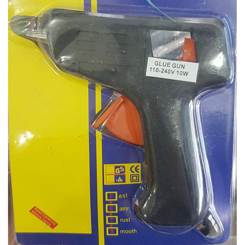 HOT MELT GLUE GUN LEMN TEMBAK 10W / ALAT LEM TEMBAK 10 WATT 0569