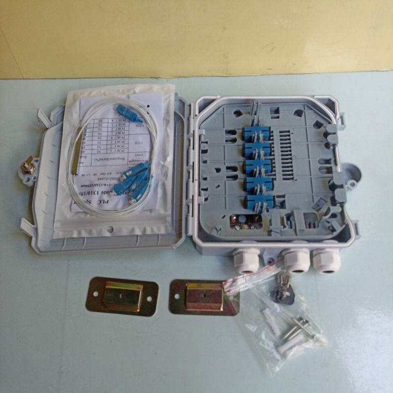 odp 12 core lengkap splitter 1-4 sc upc