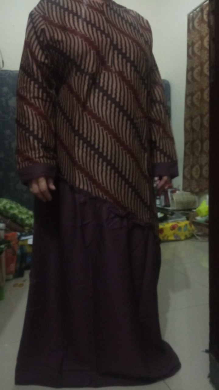 Gamis Batik Modern, Manggar, Padi, Sekar, Cantik, Kubis, Kipas, Bunga