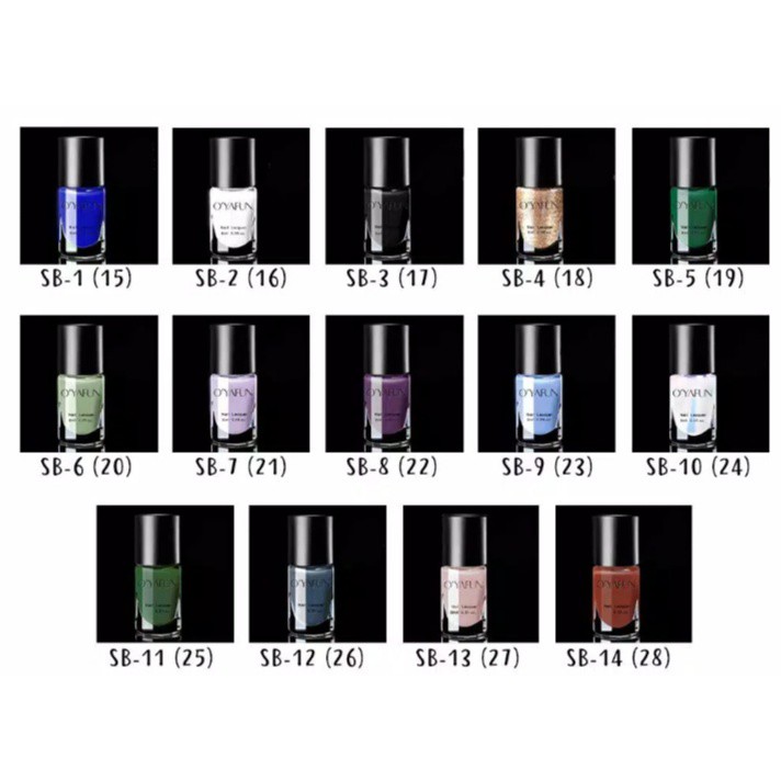 [PART 2][Kutek O Yafun Peel Off Kutek Halal Kuteks Muslimah cat kuku Gel Nail polish pray oyafun