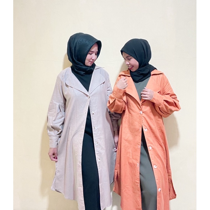 REVA LONG CARDI by dyoura