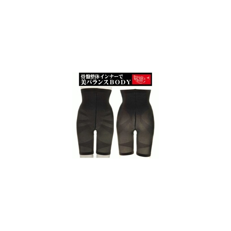 Germanium Kotsuban Spats - High Waist slimming (Black/Beige)