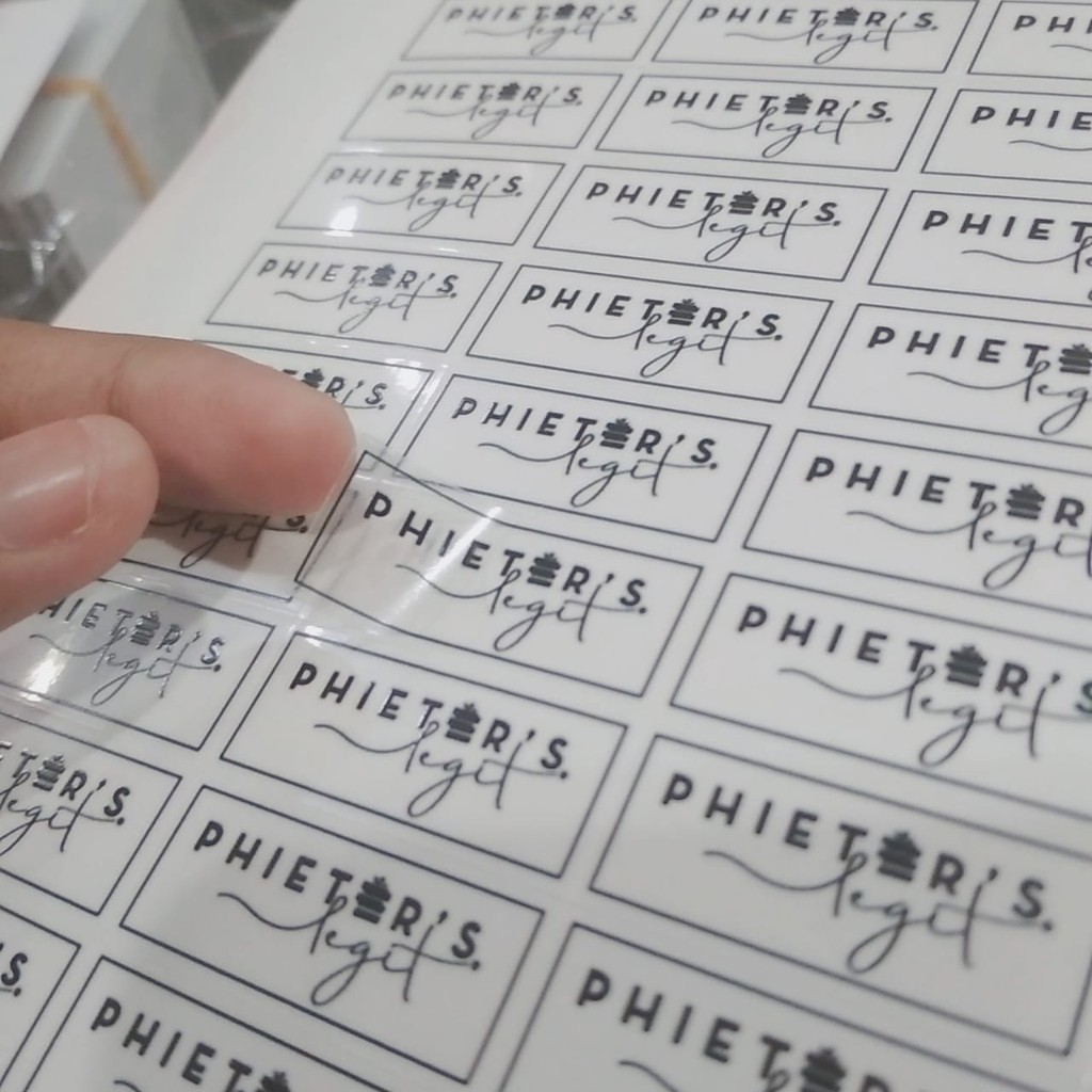 

Stiker Vynil Susu A3+ Cutting Kiss Cut/Setengah Putus D 4cm Potong sesuai Bentuk